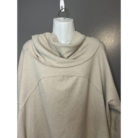 Blue B Collection Sweater Womens Medium Khaki Cowl Neck Pullover Style 22066T - Picture 2 of 10